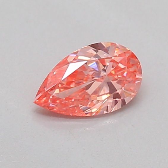 0.18 CT Fancy Vivid Pink PEAR