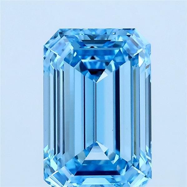 2.03 CT Fancy Vivid Blue EMERALD