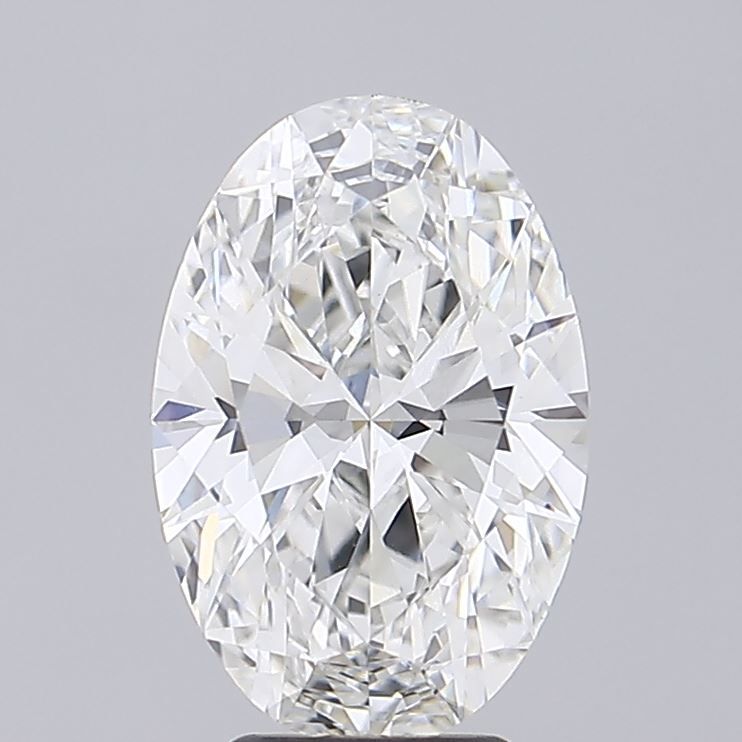4.37 ct. oval Lab Grown Diamond front image