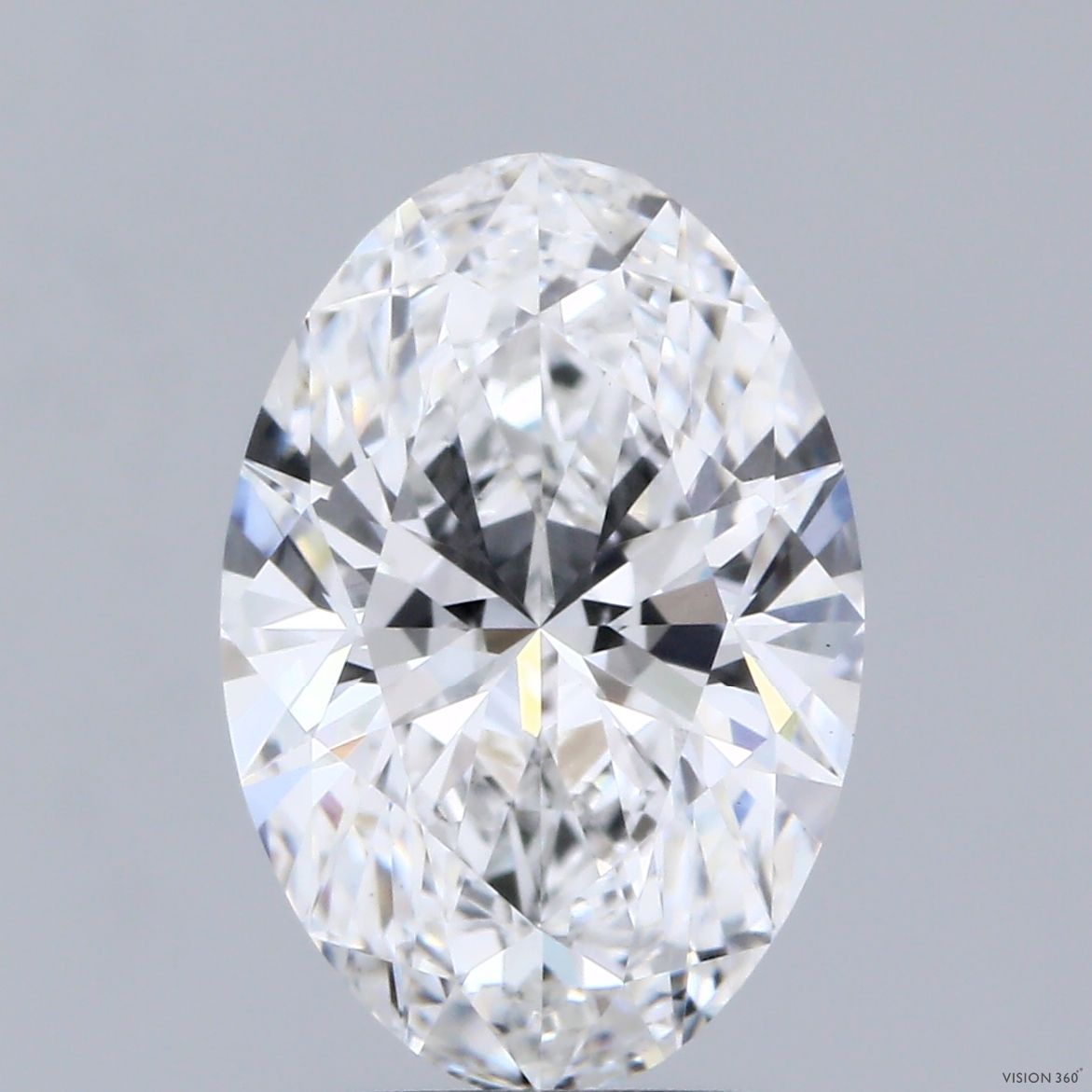 3.00 ct. oval Lab Grown Diamond front image