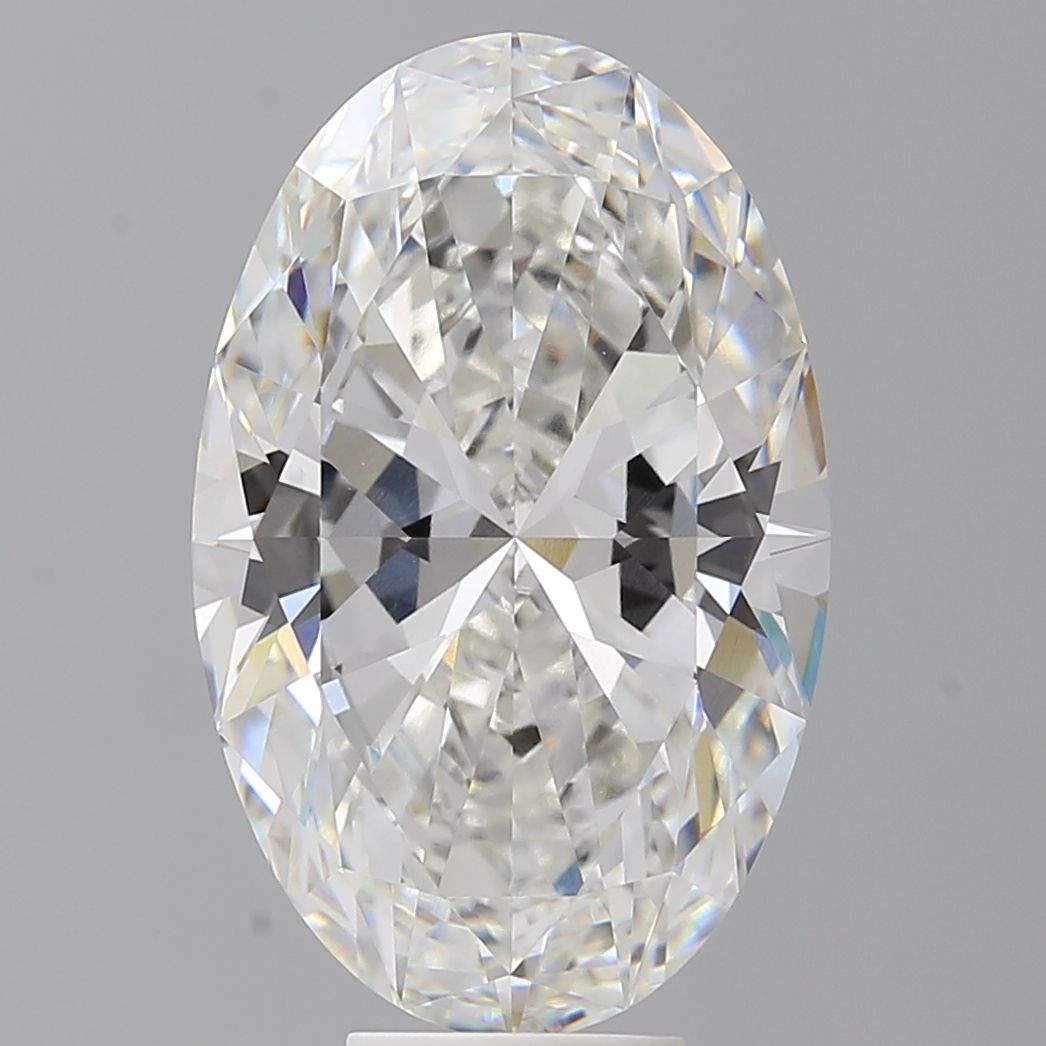 8.58 ct. oval Lab Grown Diamond front image