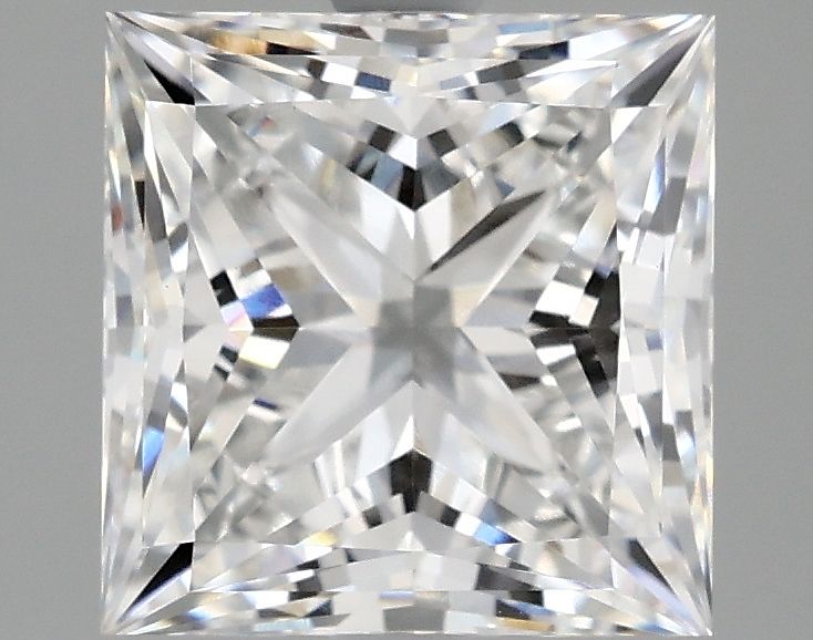 2.90 ct. princess Lab Grown Diamond front image