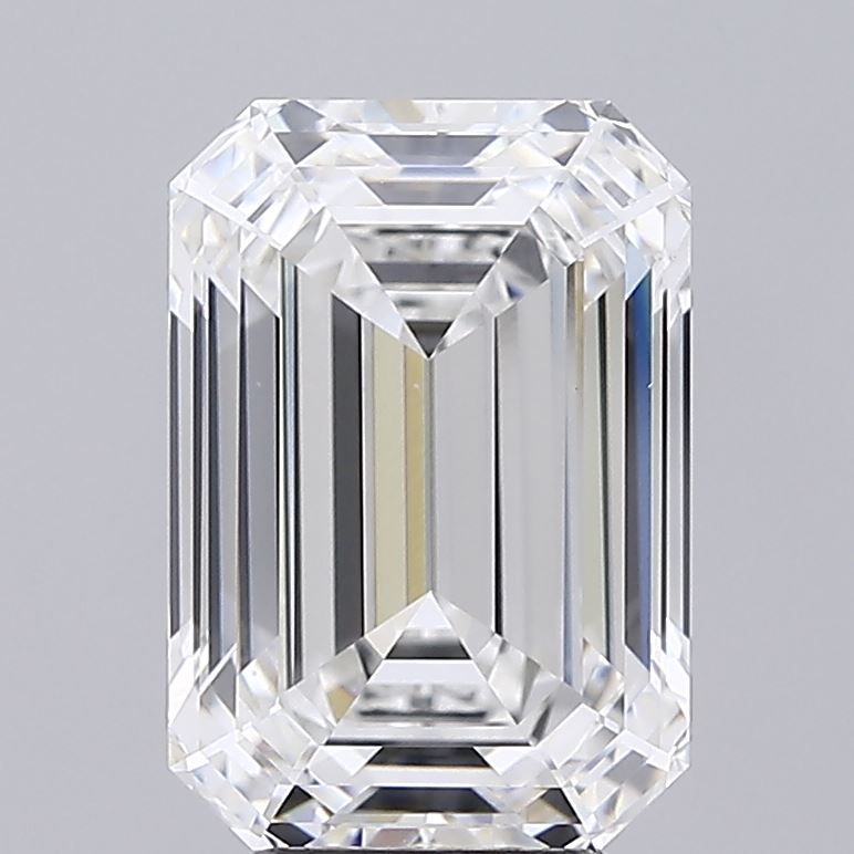 5.51 ct. emerald Lab Grown Diamond front image