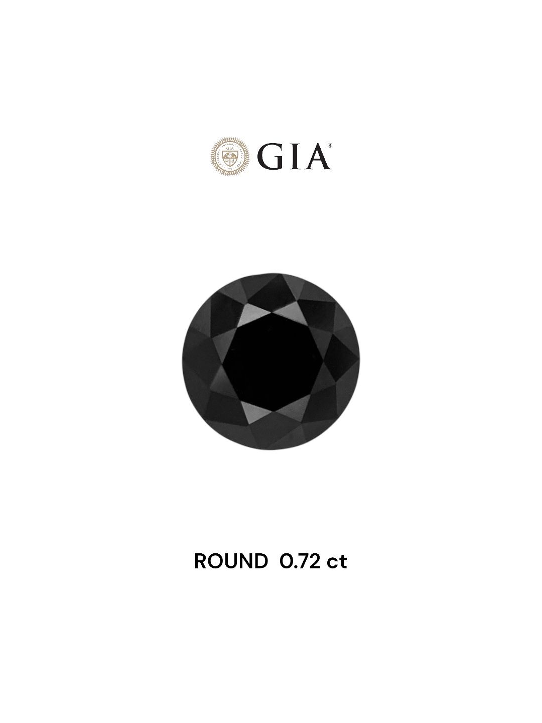 0.72 ct Round diamond