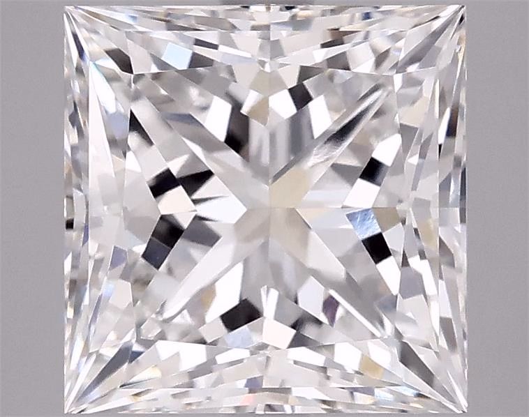 4.11 ct. princess Lab Grown Diamond front image