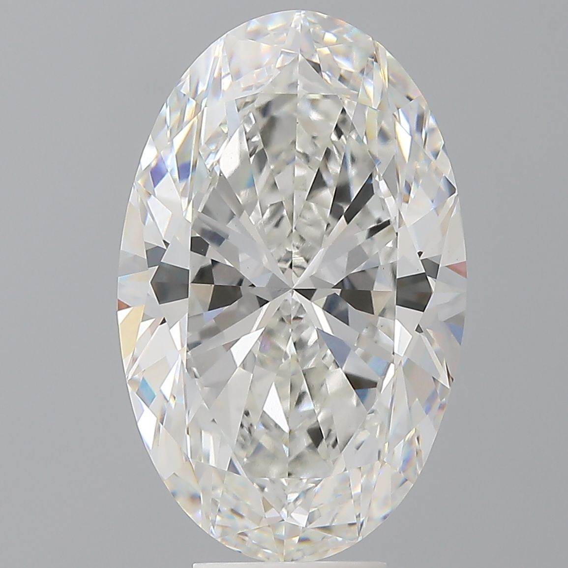 8.01 ct. oval Lab Grown Diamond front image