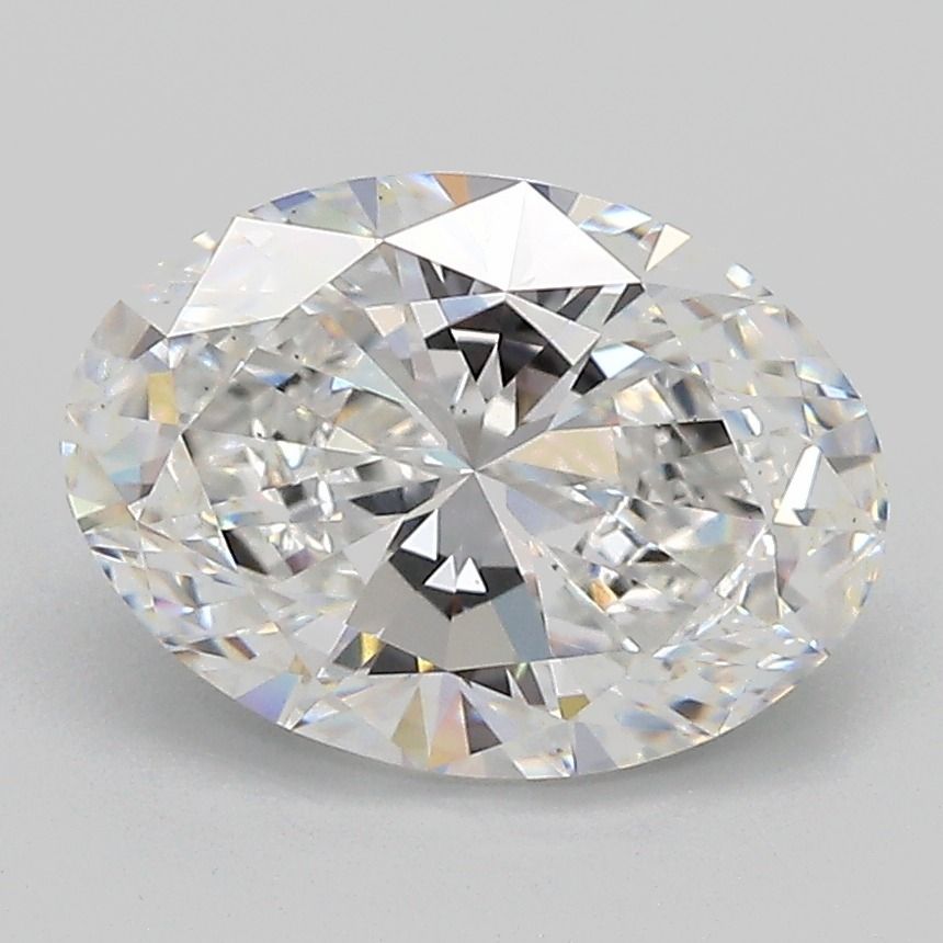 2.58 ct. oval Lab Grown Diamond front image
