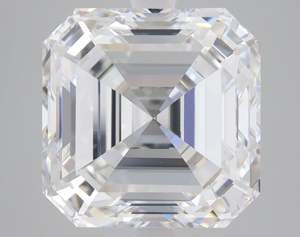 6.09 ct. asscher Lab Grown Diamond front image