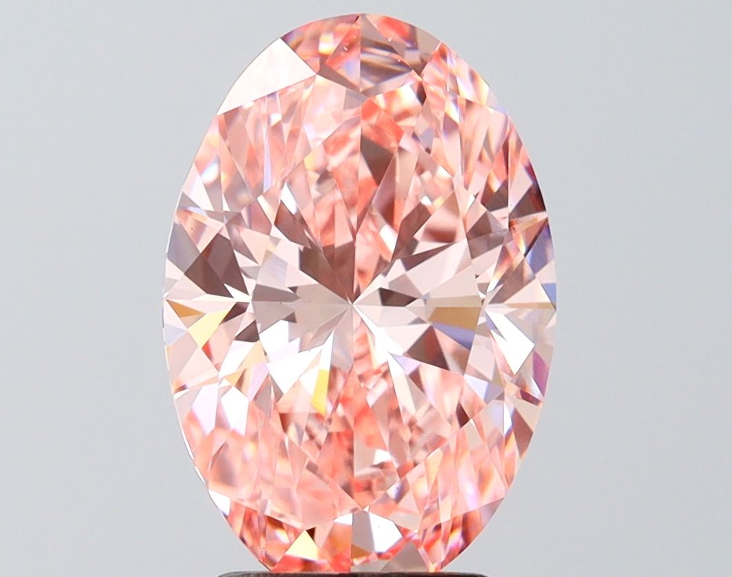 3.53 ct. oval Lab Grown Diamond front image
