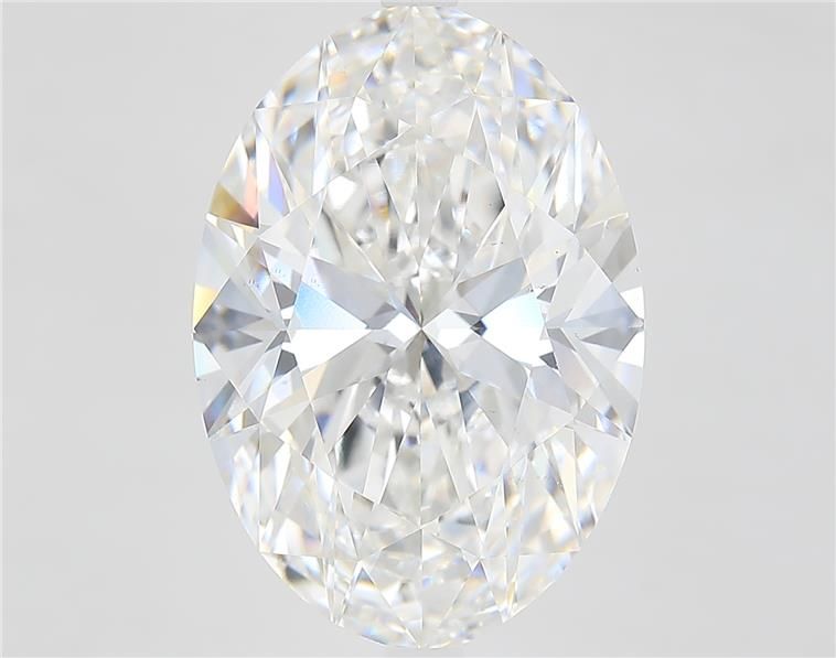 10.10 ct. oval Lab Grown Diamond front image
