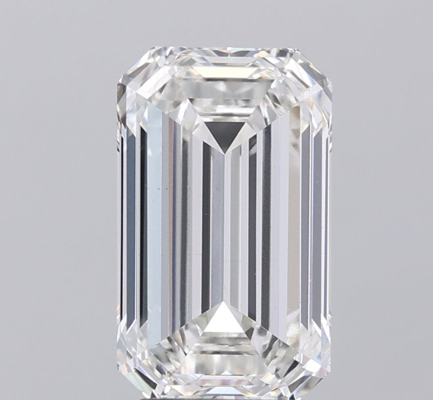 3.55 ct. emerald Lab Grown Diamond front image