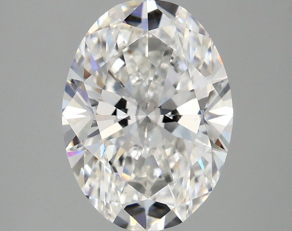 3.01 ct. oval Lab Grown Diamond front image