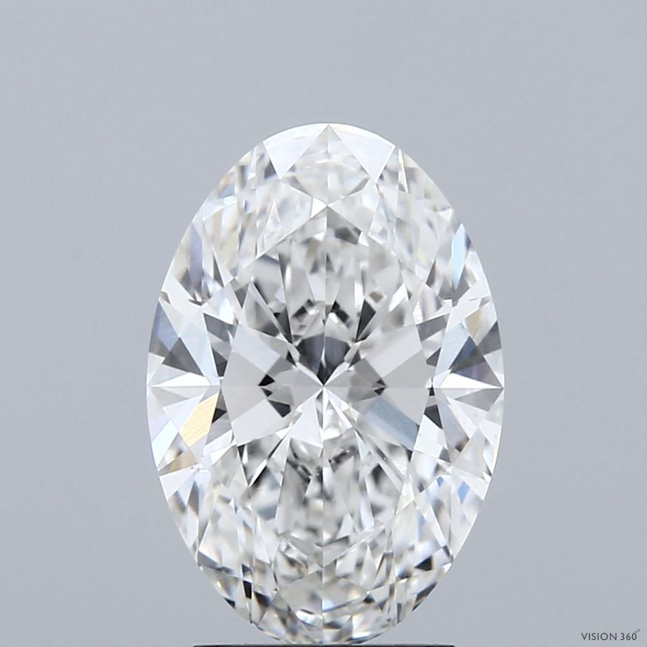 3.00 ct. oval Lab Grown Diamond front image