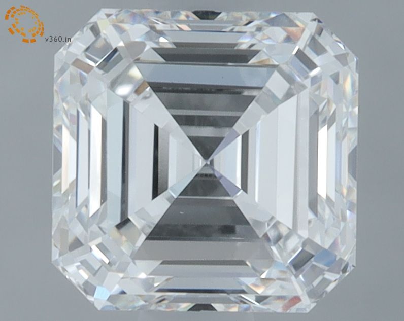 1.04 ct lab-grown Asscher Diamond