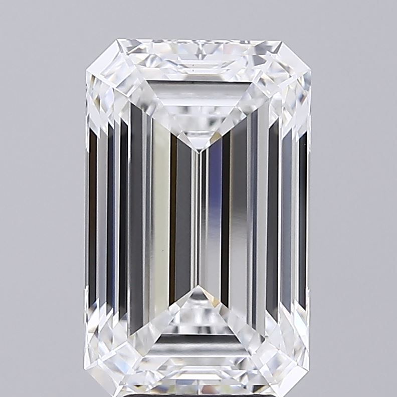 5.02 ct. emerald Lab Grown Diamond front image