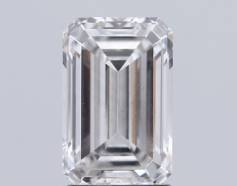 2.34 ct. emerald Lab Grown Diamond front image