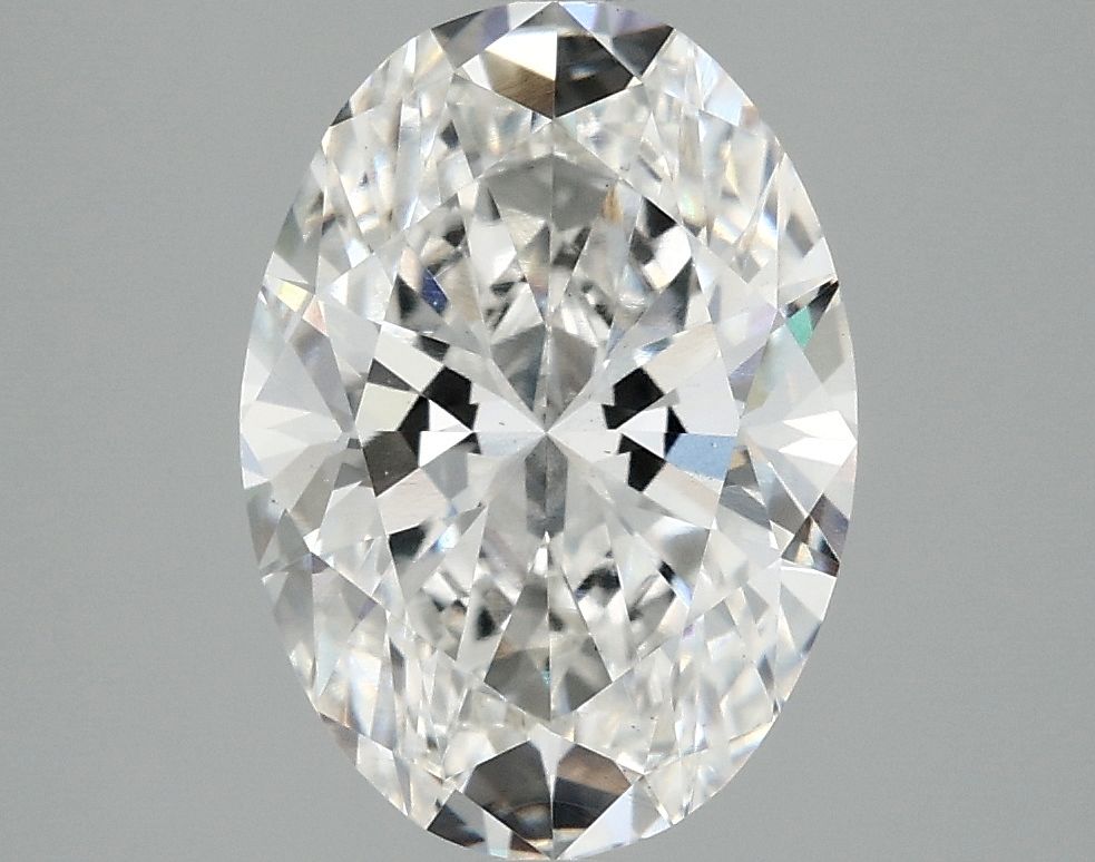 3.10 ct. oval Lab Grown Diamond front image