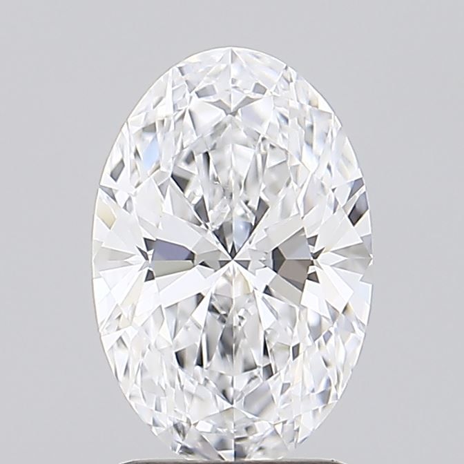 1.35 ct. oval Lab Grown Diamond front image