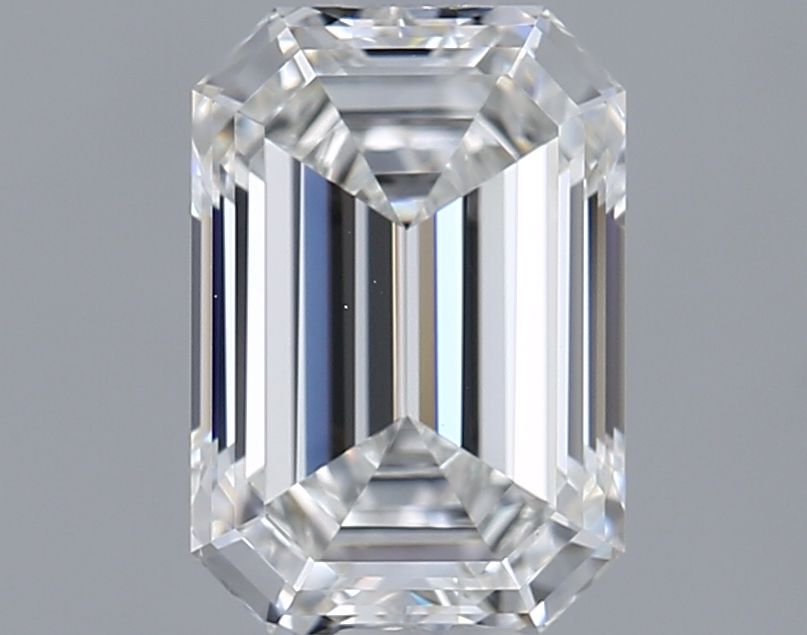 1.37 ct. emerald Lab Grown Diamond front image