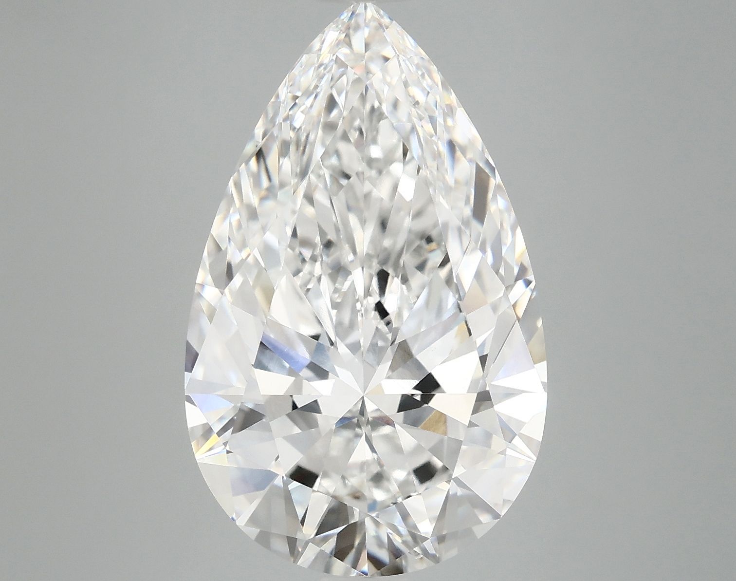 7.05 ct. pear Lab Grown Diamond front image