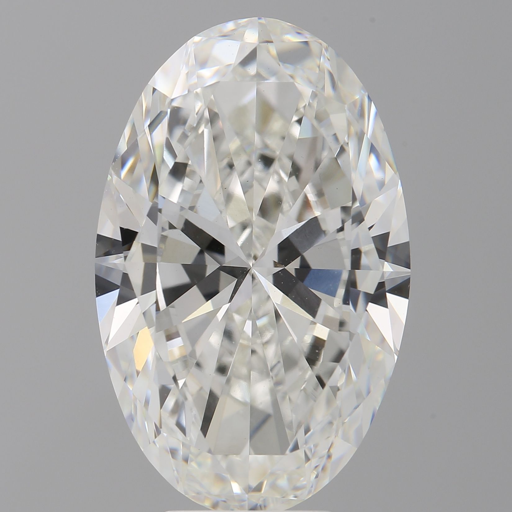 8.08 ct. oval Lab Grown Diamond front image