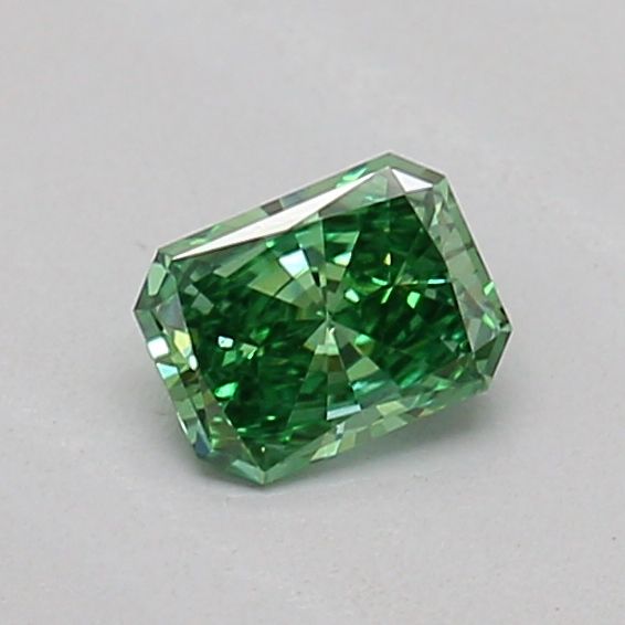 0.18 CT Fancy Vivid Green RADIANT