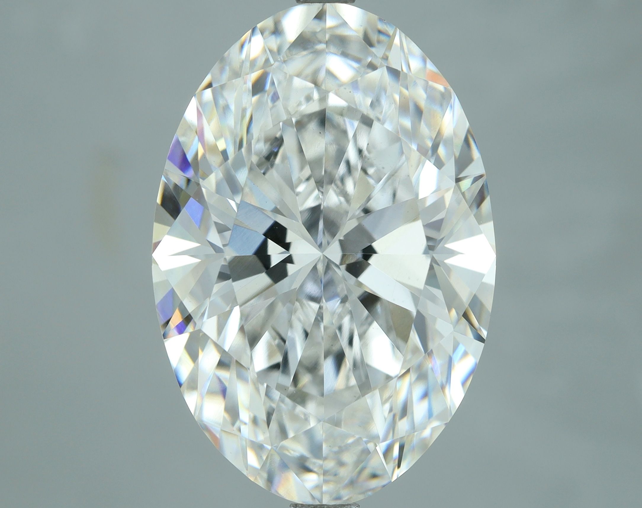 8.09 ct. oval Lab Grown Diamond front image