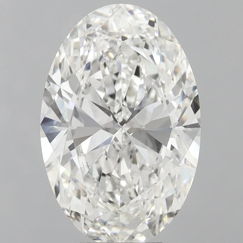8.48 ct. oval Lab Grown Diamond front image