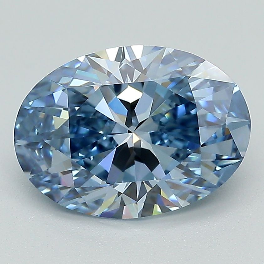 2.56 ct. oval Lab Grown Diamond front image