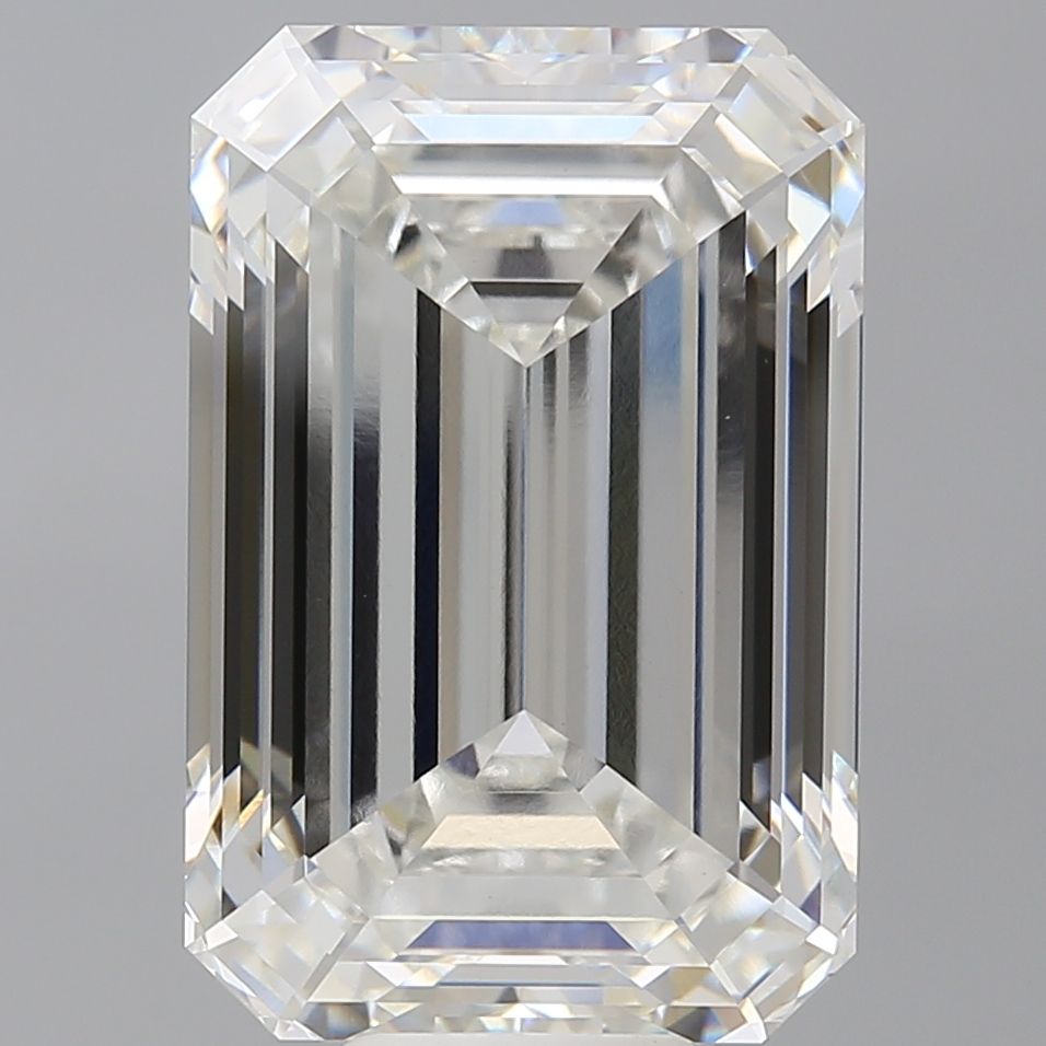 12.60 ct. emerald Lab Grown Diamond front image