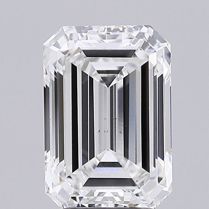 3.01 ct. emerald Lab Grown Diamond front image