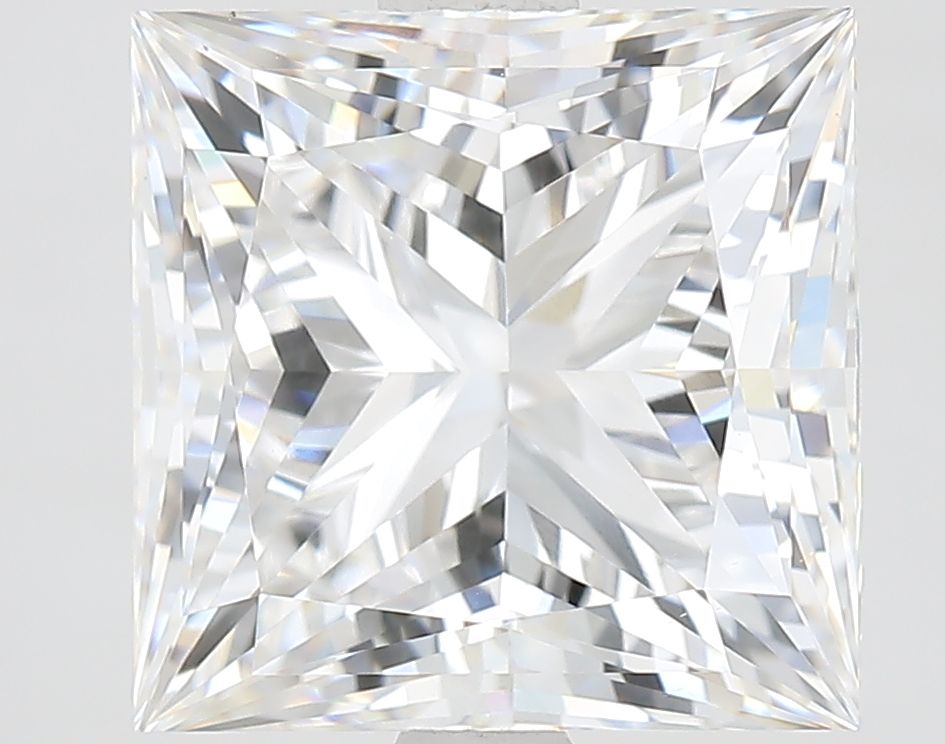 3.72 ct. princess Lab Grown Diamond front image