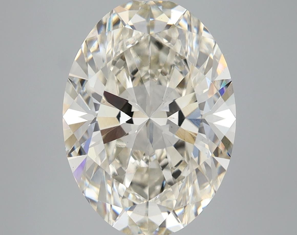 4.60 ct. oval Lab Grown Diamond front image