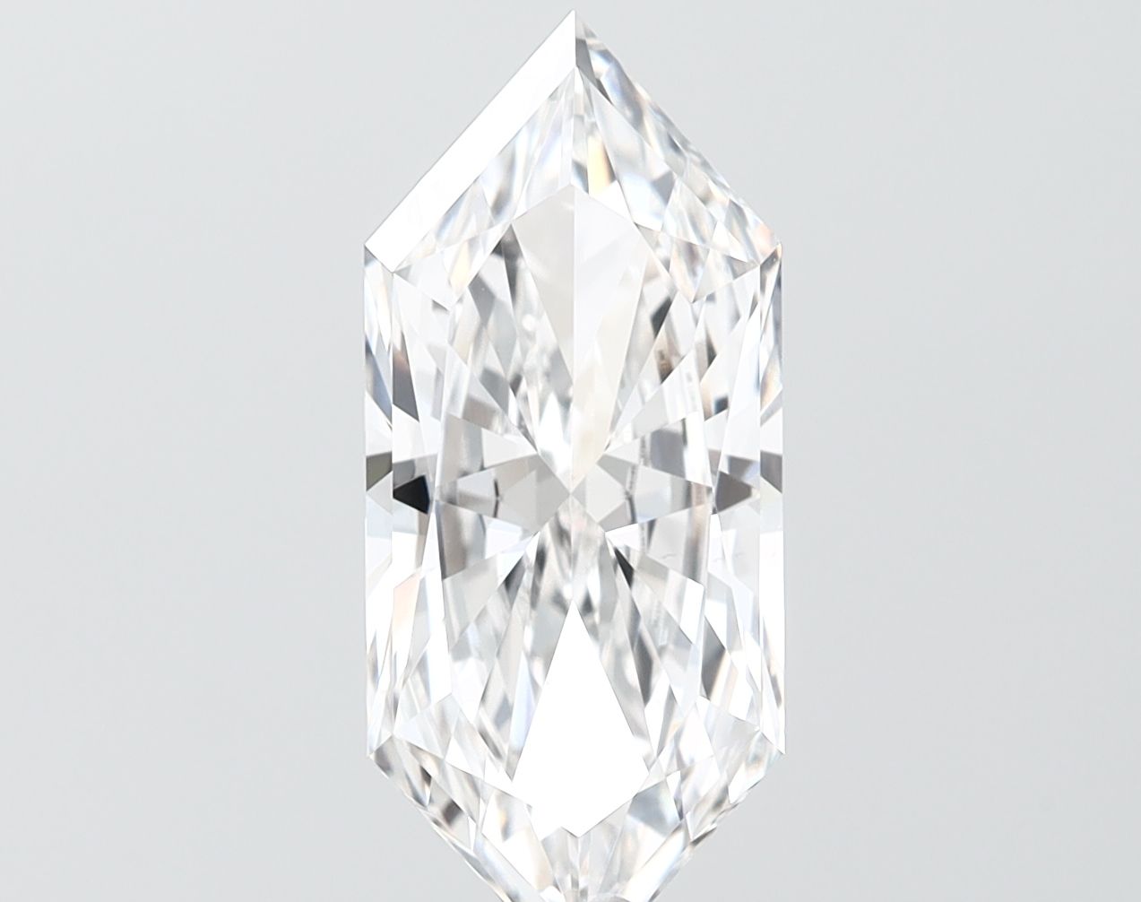 3.09 ct lab-grown Hexagonal Diamond