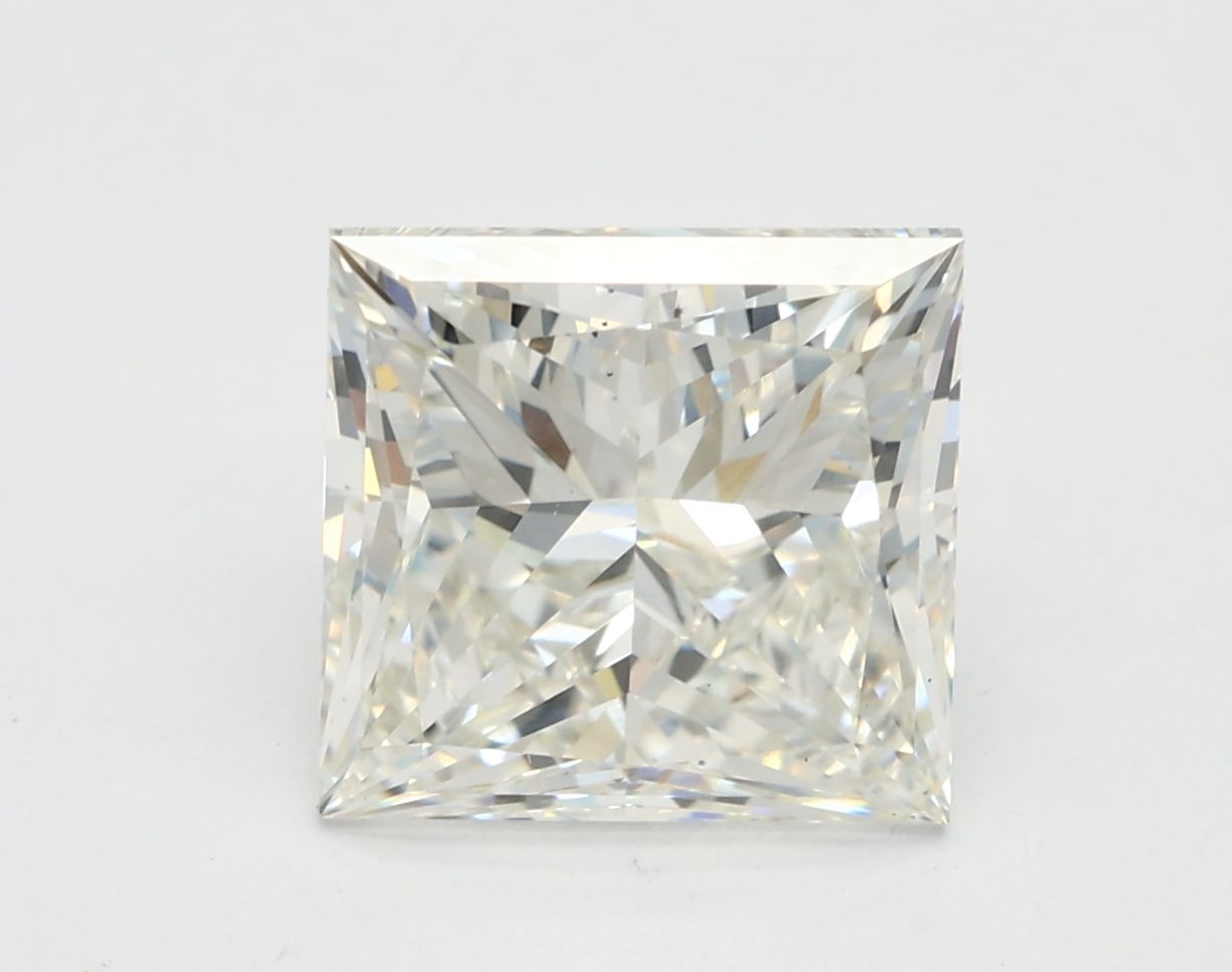 3.02 ct. princess Lab Grown Diamond front image