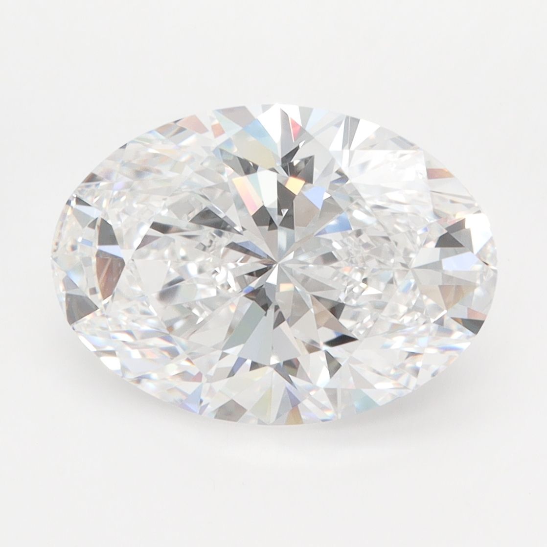 4.07 ct. oval Lab Grown Diamond front image