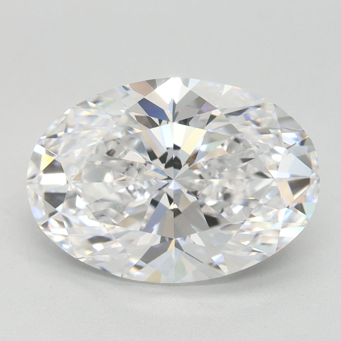 3.10 ct. oval Lab Grown Diamond front image
