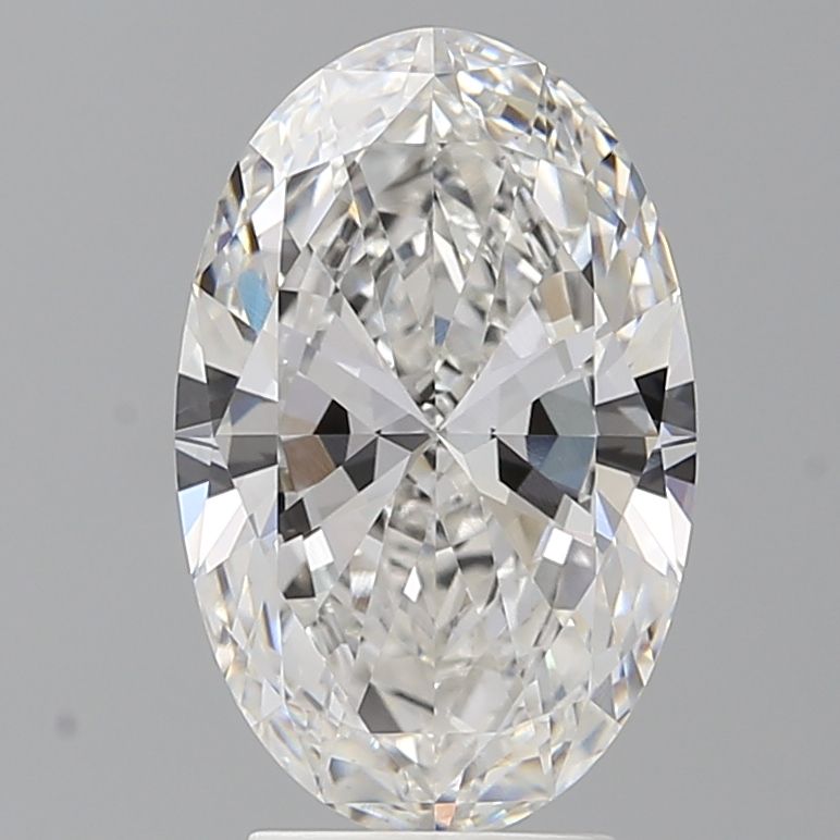 3.52 ct. oval Lab Grown Diamond front image
