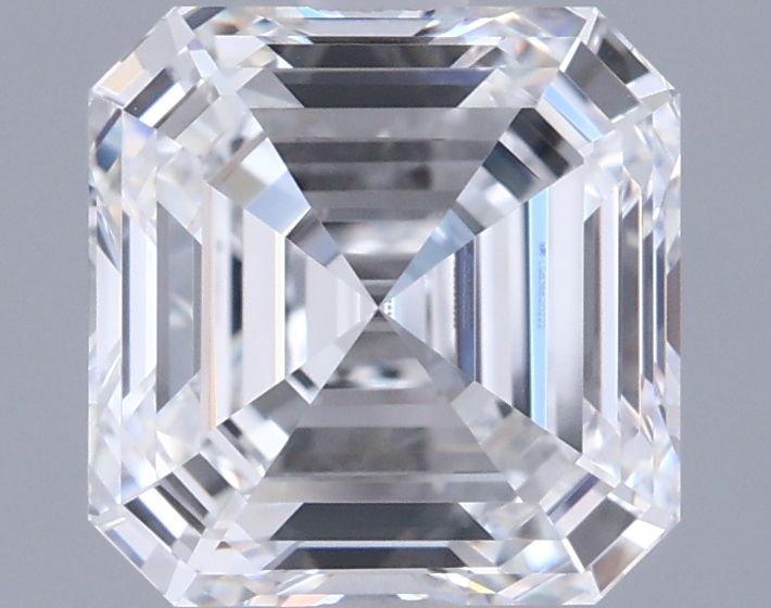 2.05 ct lab-grown Asscher Diamond