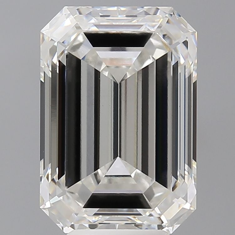 6.54 ct. emerald Lab Grown Diamond front image