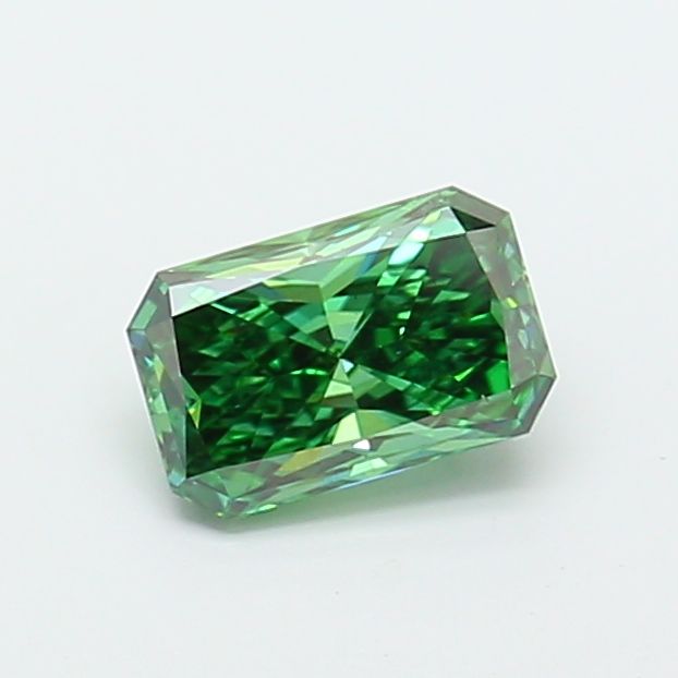 1.5 CT Fancy Vivid Green RADIANT