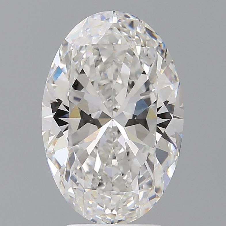 4.05 ct. oval Lab Grown Diamond front image