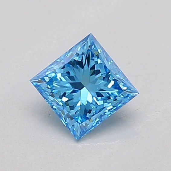 0.28 CT Fancy Vivid Blue PRINCESS
