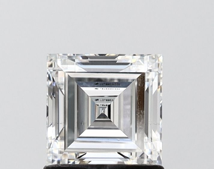 1 ct lab-grown Square radiant Diamond