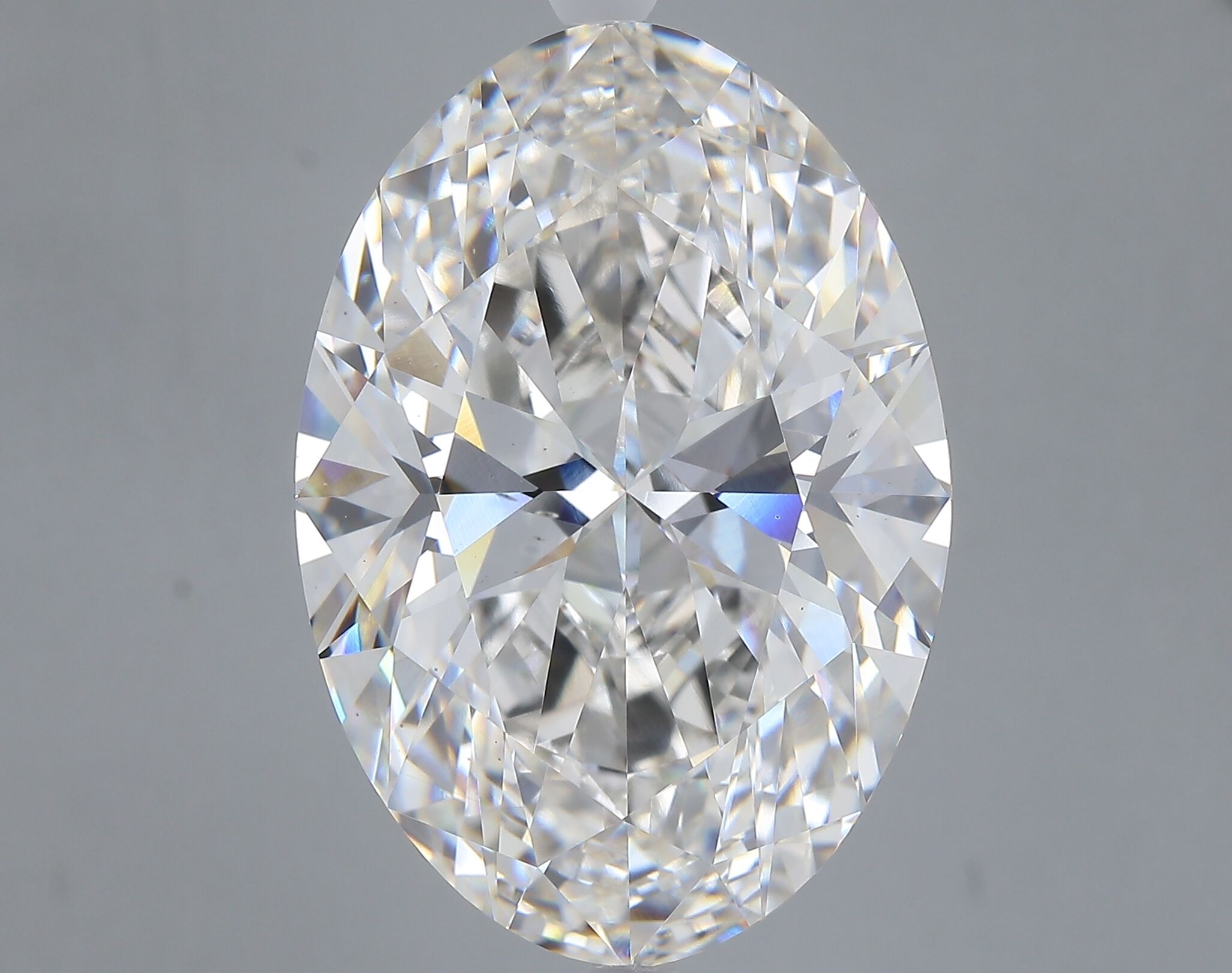 21.37 ct. oval Lab Grown Diamond front image