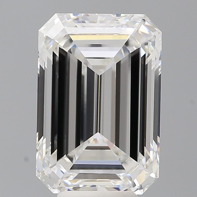 7.09 ct. emerald Lab Grown Diamond front image