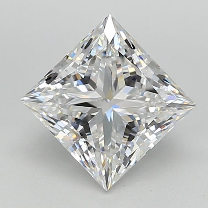 2.78 ct. princess Lab Grown Diamond front image