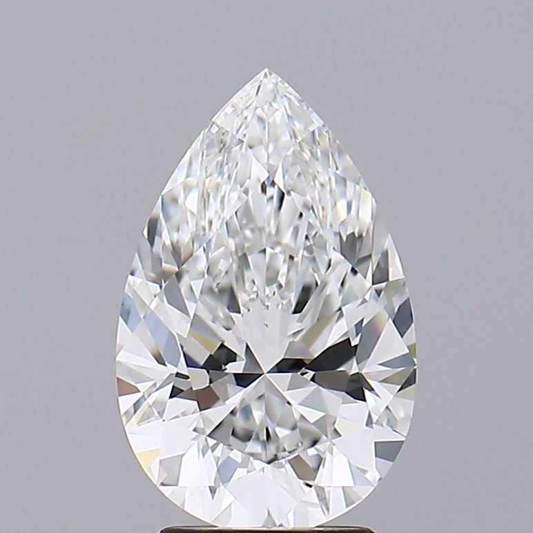 3.19 ct. pear Lab Grown Diamond front image
