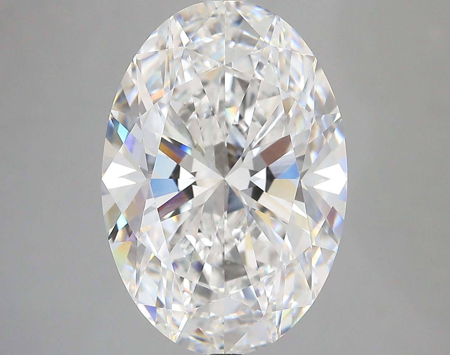 8.56 ct. oval Lab Grown Diamond front image