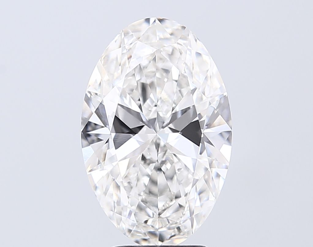 4.00 ct. oval Lab Grown Diamond front image